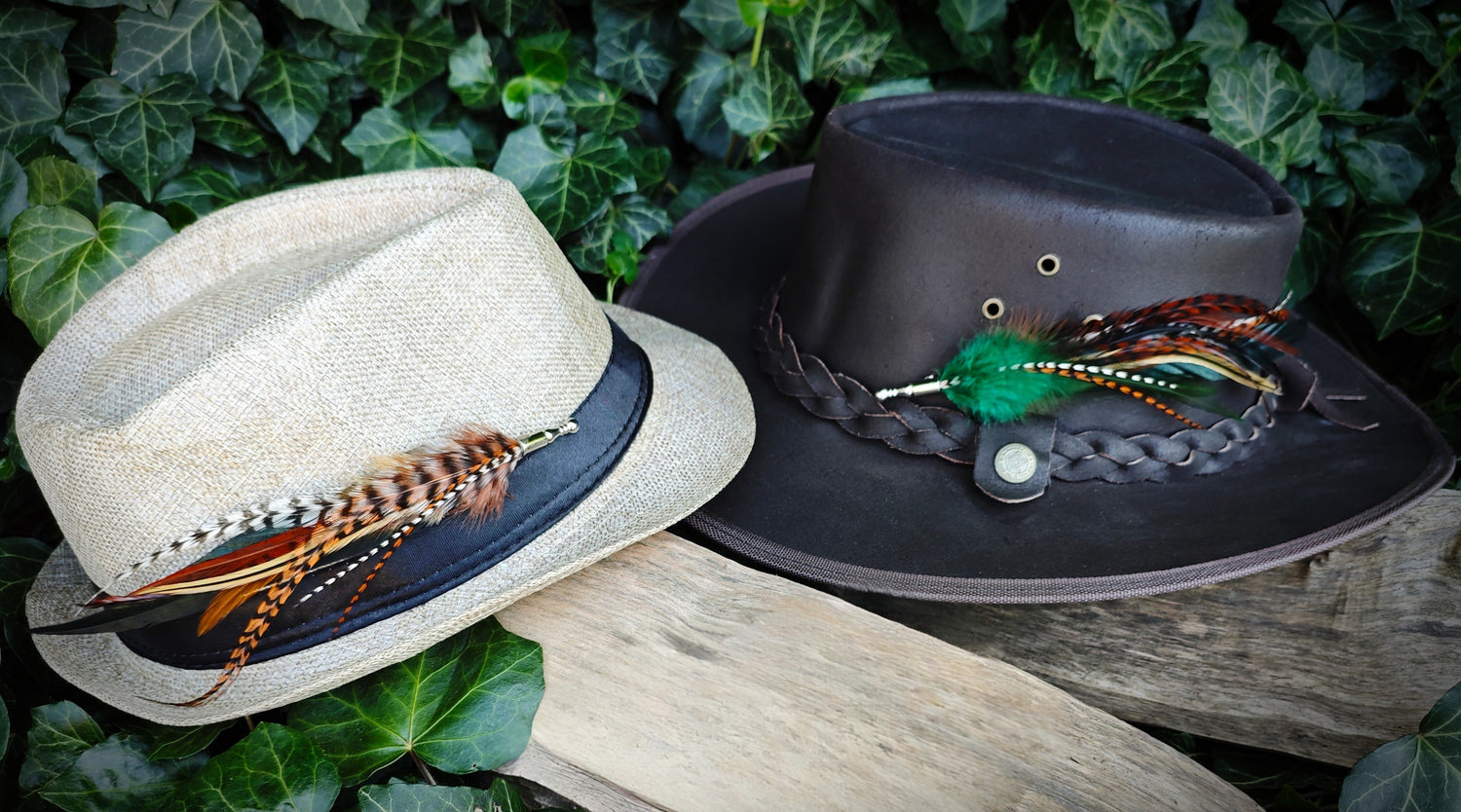 Feather Hat Pins